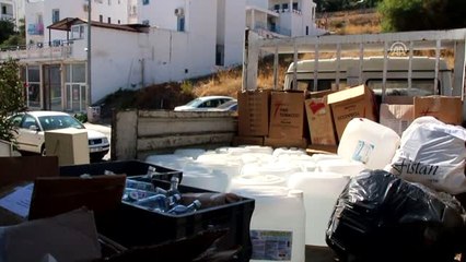 Bodrum'da Kaçak Tütün ve Sahte İçkiler İmha Edildi