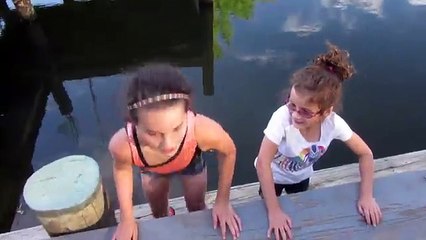 Kid Sister Spots Standing Back Tuck (WK 228) | Bratayley