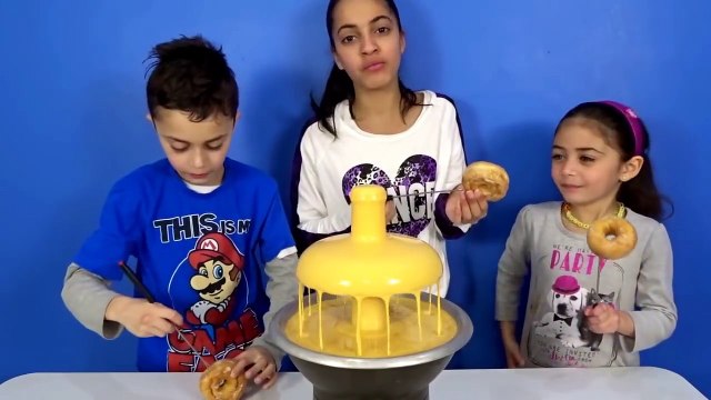 Bad Baby Cheese Fondue Challenge! Family Fun Video