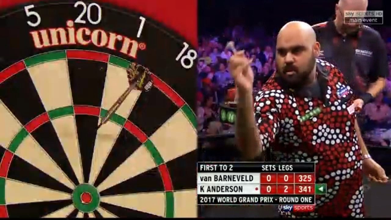 Grand Prix 2017 Round 1 - van Barneveld v K. Anderson