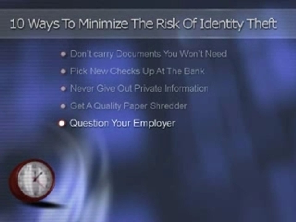 How To Prevent Identity Theft