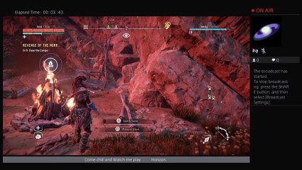 TEH_Pure_Rocker Playing HORIZON ZERO DAWN