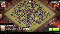 Mass Golem Attack Strategy vs Th9 and Th10 For 3 Stars - Clash Of Clans