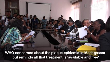 Plague epidemic in Madagascar: WHO worried but reassuring