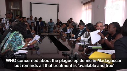 Epidémie de peste à Madagascar: l'OMS inquiète mais rassurante