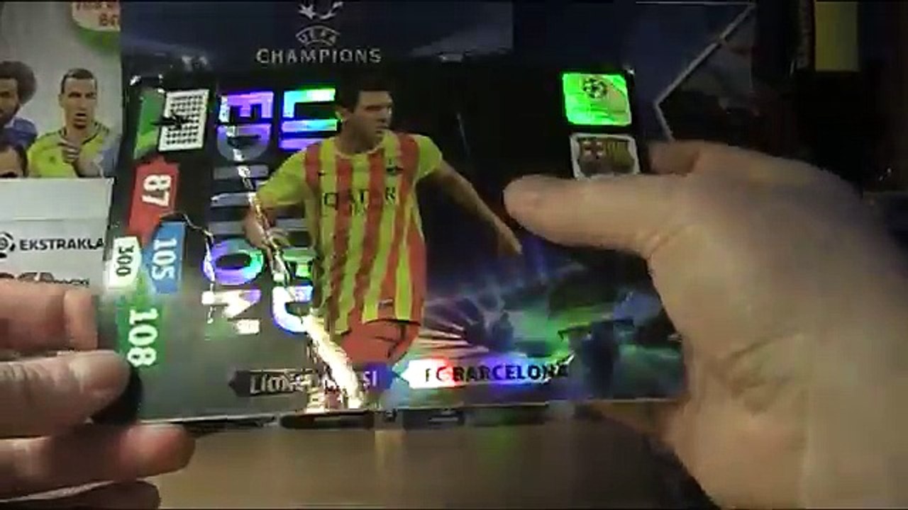 KOLEKCJE CHAMPIONS LEAGUE - Otwieramy pakę od DAWIDA.