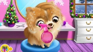 Animals Care Games for Kids - Animal Christmas Hair Salon Maker Up Animals - Fun Game For Kids