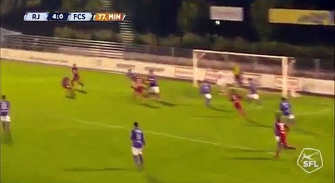 Mychell Chagas stunning scissors kick goal in second Swiss league!