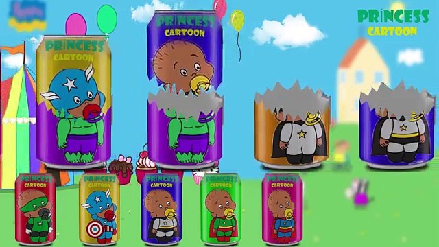 Bebé SuperHeroes animación para niños Hulk Spiderman Batman bebe SuperHeroes Español Familia Rimas