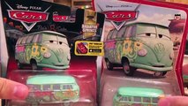 Mattel Disney Cars All Fillmore Variations (Stanley Days, Pit Crew Member, Star Wars Yoda) Die-casts