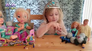 9 DISNEY FROZEN Surprise girls toys chocolate eggs opening Ava Toy Show