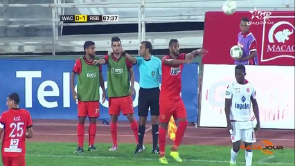 下载视频: ملخص كامل لمباراة الوداد البيضاوي 1-1 نهضة بركان  كأس العرش ذهاب