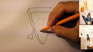 How To Draw Kawaii Stuff-How To Draw Pizza