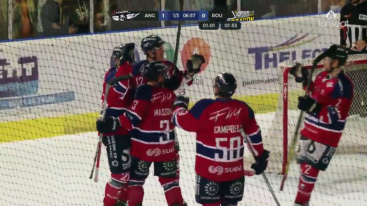 SLM - J9 : ANGERS - ROUEN : 4-5 (LES BUTS)