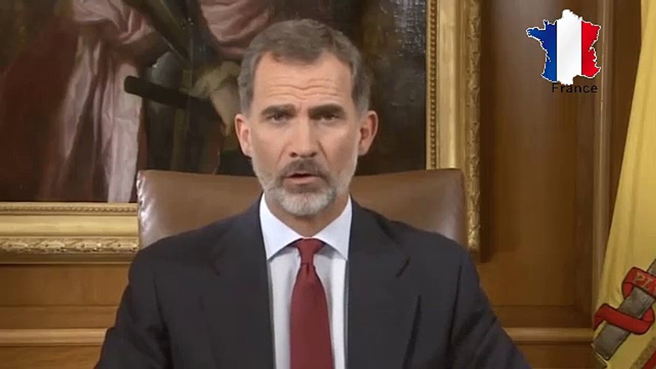 Discours du roi d'espagne après le referendum en catalogne