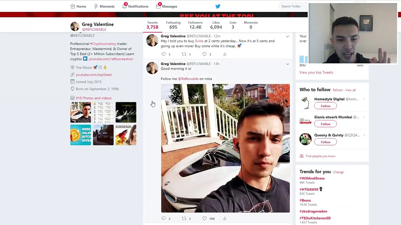 X3 YOUR INVESTMENT  WEBCOIN ICO - Cryptocurrency Price Prediction 2017-2018