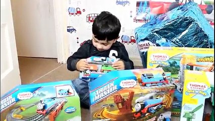 Thomas And Friends Giant Blue Egg Surprise Opening with Disney Pixar Cars for Kids by Hitzh toys