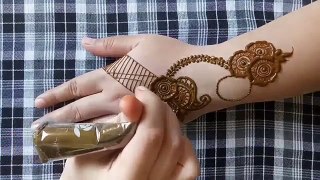 Eid special henna design #1 | henna design for hands..2017