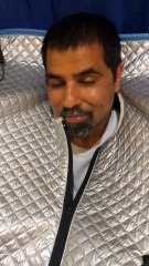 A Man Discovers the Most Relaxing Far Infrared Sauna.