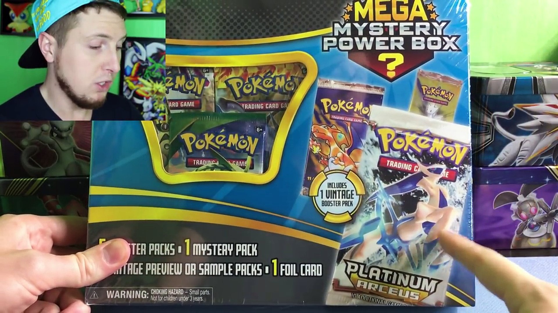New Mega Mystery Power Box Opening Pokemon Cards From Walmart