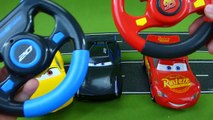 Remote Control Disney Cars 3 Toys! RC Lightning McQueen Jackson Storm Cruz Ramirez Race Crash Toys