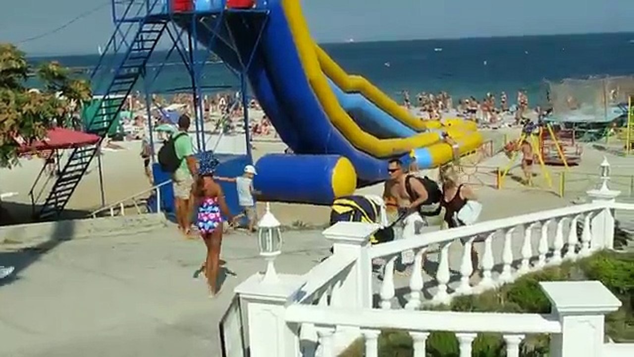 Пляж Ланжерон. Одесса. Последние дни лета. Часть 2. Lanzheron beach. Odessa. Last days of summer.