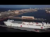 Hospital Ship USNS Comfort Arrives in San Juan