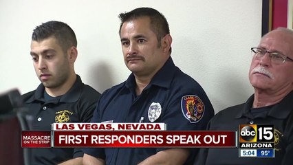 First responders speak out about Las Vegas attack