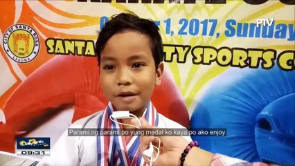 Скачать видео: SPORTS BALITA: Higit 400 young karatekas, naging susi sa tagumpay ng 1st Lionheart Karate Cup