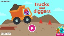 Fun Sago Mini Games - Kids Build Amazing Fun Construction Building With Sago Mini Trucks And Diggers