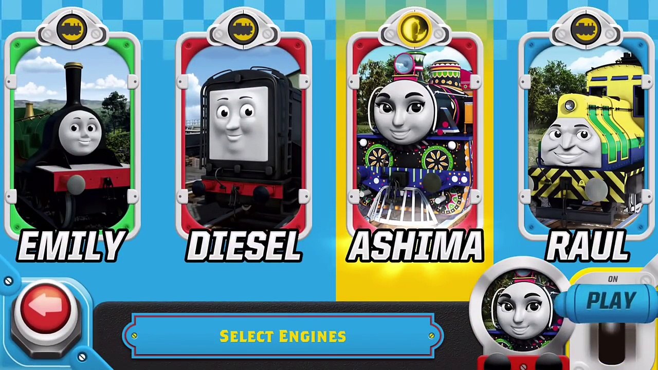 JAMES Wins VS DIESEL in TIDMOUTH IN WINTER - Thomas & Friends: Race On! By Animoca Brands