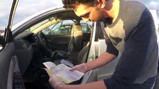 I FOUND $168 INSIDE A PRIUS AT A JUNK YARD: $100 CASH + DRUGS + COINS + A GO PRO