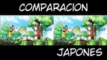 Dragon Ball Super Opening - Latino Vs Japones  Comparación  Cartoon Network Vs Fuji Tv