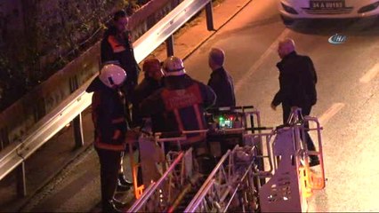 Örnektepe Köprüsü'nde İntihar Girişimi