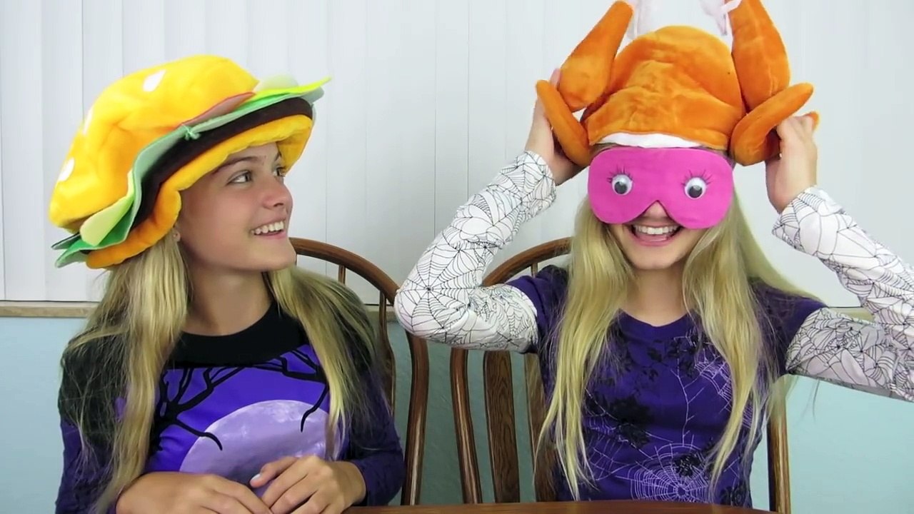 Whats On My Head Challenge new ~ Halloween Edition ~ Jacy and Kacy