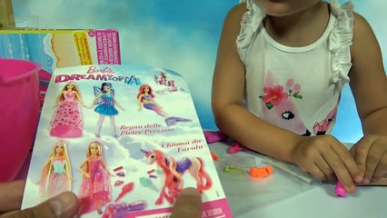 Барби кукла и много игрушек Barbie в Мега большом розовом яйце кукла на доске для плавания на воде