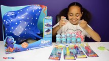 Finding Dory Pez Candy Dispensers - Mashems - Squishy Pops - Finding Dory Movie Toy Opening