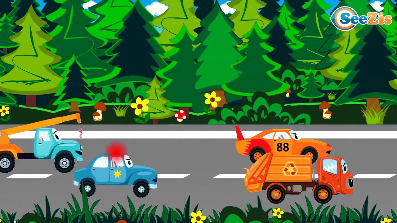 Racing Cars FUN HOT CHALLENGE - Funny Cars TV - Cars & Trucks for Kids