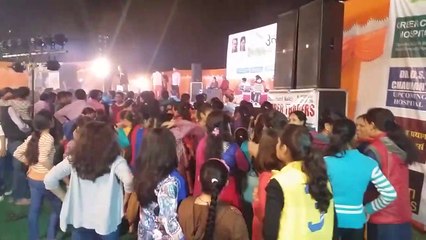 Garhwali Girls beautiful dence video Gajendra Rana Live Program Greater Noida 2016 by Naresh Gusain_HD