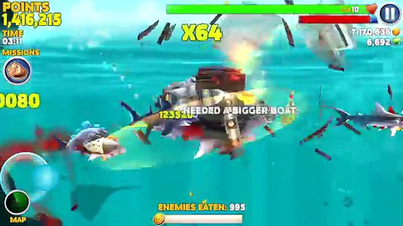 Hungry Shark Evolution - New Megalodon Chompathon Event