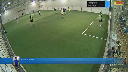 Faute de Thierry - Melting Potes Vs ENSMATCH - 03/10/17 19:00 - LIGUE 4 - Poitiers Game Parc