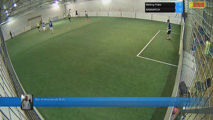 But de Emmanuel (6-2) - Melting Potes Vs ENSMATCH - 03/10/17 19:00 - LIGUE 4 - Poitiers Game Parc