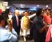 PM Modi Was Greeted With Chants Of  Modi, Modi  At Metro & He Reacted In His Style   Six Sigma Films