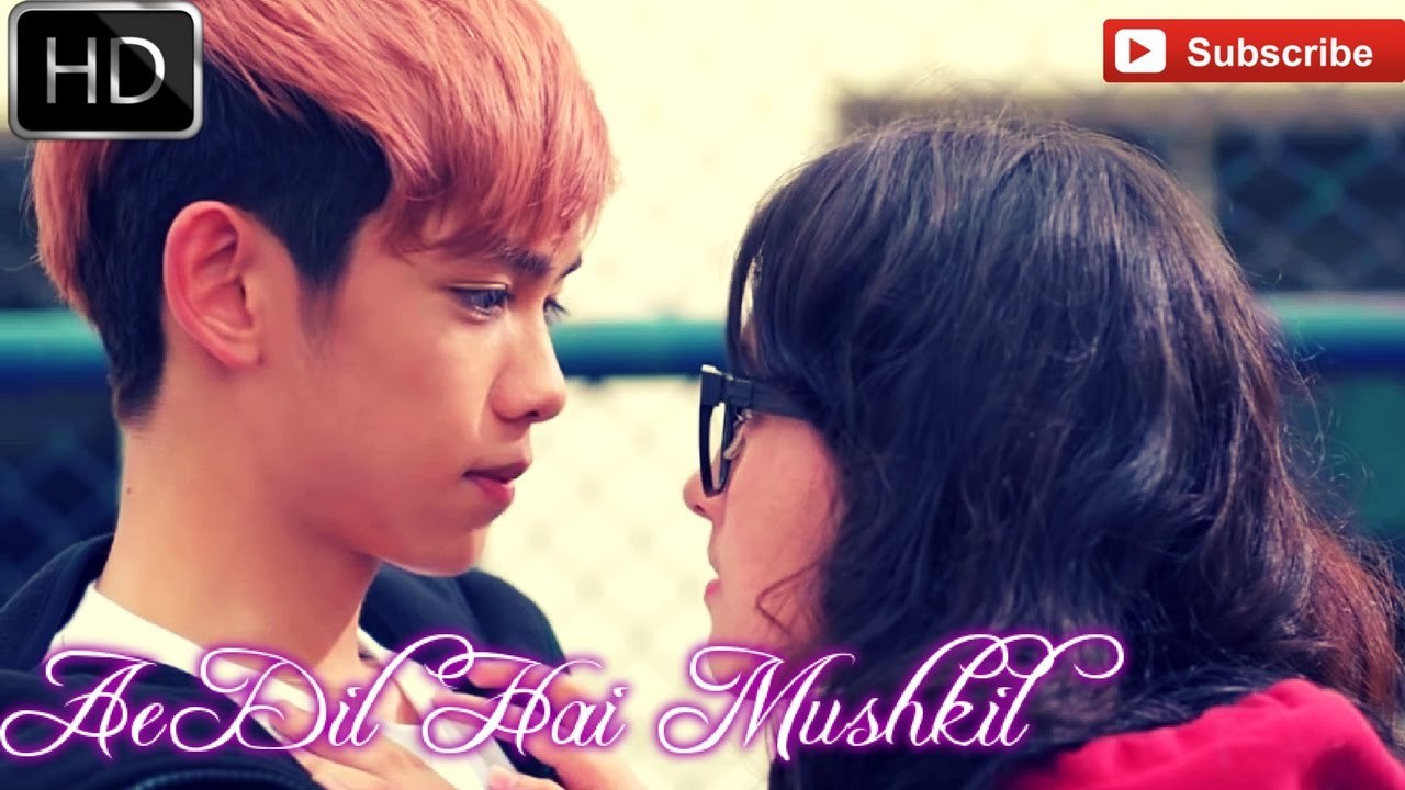 Ae Dil Hai Mushkil Song | Cute Love Story | Video Korean Mix Hindi Songs | Arijit Singh | Hak Music