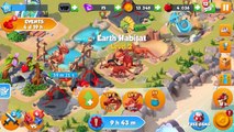 Dragon Mania Legends - Gameplay Walkthrough Part 6 - Level 13, Mud Dragon (iOS, Android)