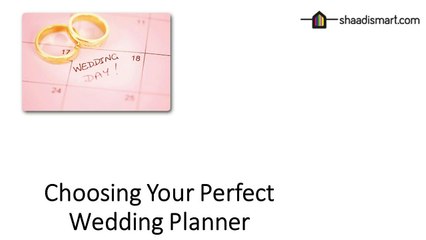 Choosing Your Perfect Wedding Planner