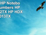 HP Original 90W AC Adapter For HP Notebook Model Numbers HP HDX X161012TX HP HDX