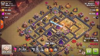 Clash Of Clans | 5 UPDATED HOG ATTACKS FOR TH9 | HOGS GONE WILD!