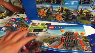 LEGO CITY 60124 BAZA BADACZY WULKANÓW !