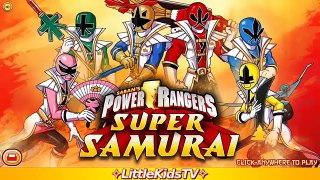 [✧LittleKidsTV✧] Power Rangers Super Samurai - Power Rangers Game For Kids